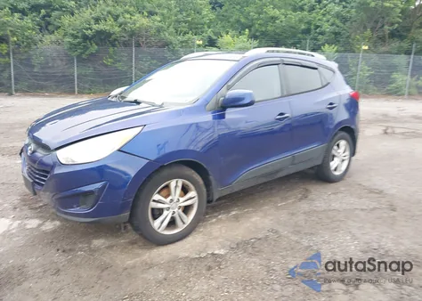 2010 Hyundai Tucson Gls from USA, damaged, VIN KM8JUCAC1AU081860